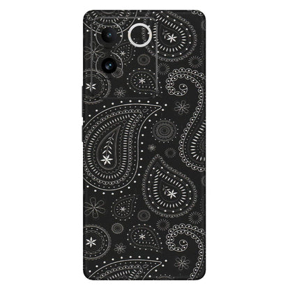 IQOO Phone Skins (All Models) - Black Sober Kerry - Matte Finish (M-37) IQOO Z7 Pro