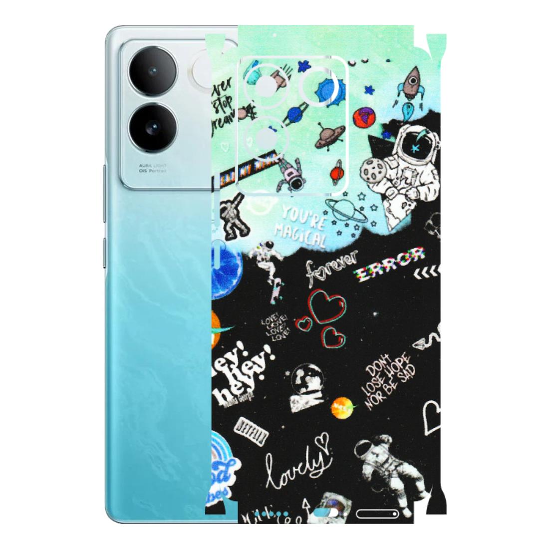IQOO Phone Skins (All Models) - Living In A Space Dream - Matte Finish (M-46) IQOO Z7 Pro