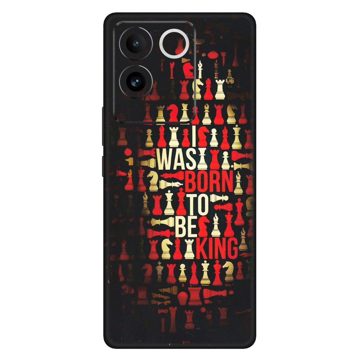 IQOO Phone Skins (All Models) - Born To Be King - Matte Finish (M-73) IQOO Z7 Pro