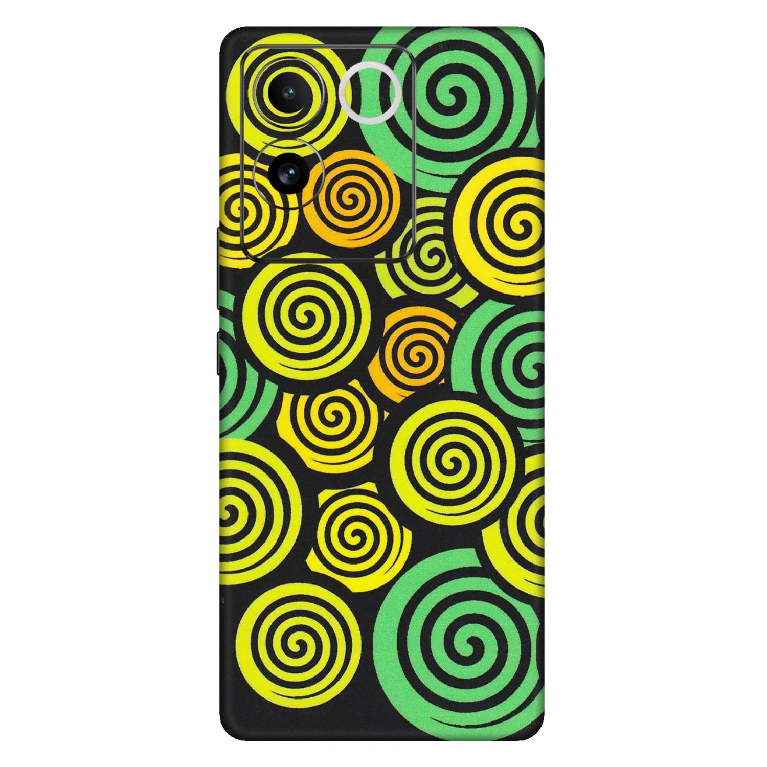 IQOO Phone Skins (All Models) - Crazy Spiral - Matte Finish (M-91) IQOO Z7 Pro