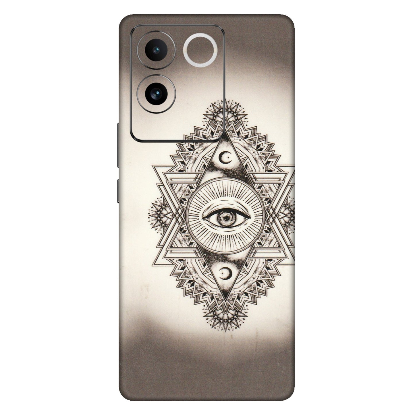 IQOO Phone Skins (All Models) - Illuminati Great Eye - Transparent Finish (T-14) IQOO Z7 Pro