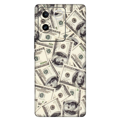 IQOO Phone Skins (All Models) - Dollar Lover - Transparent Finish (T-17) IQOO Z7 Pro