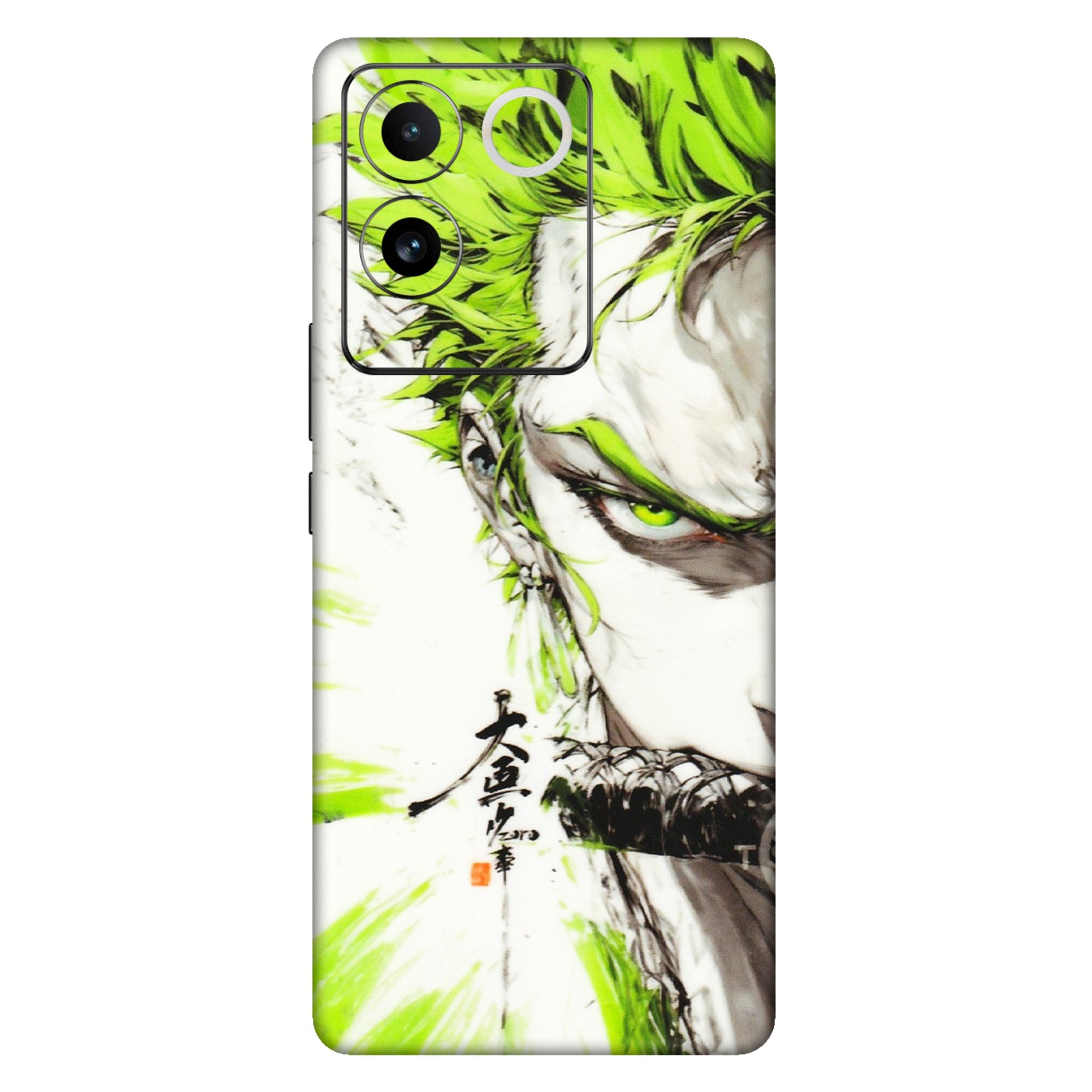 IQOO Phone Skins (All Models) - Roro Taku Anime - Transparent Finish (T-18) IQOO Z7 Pro