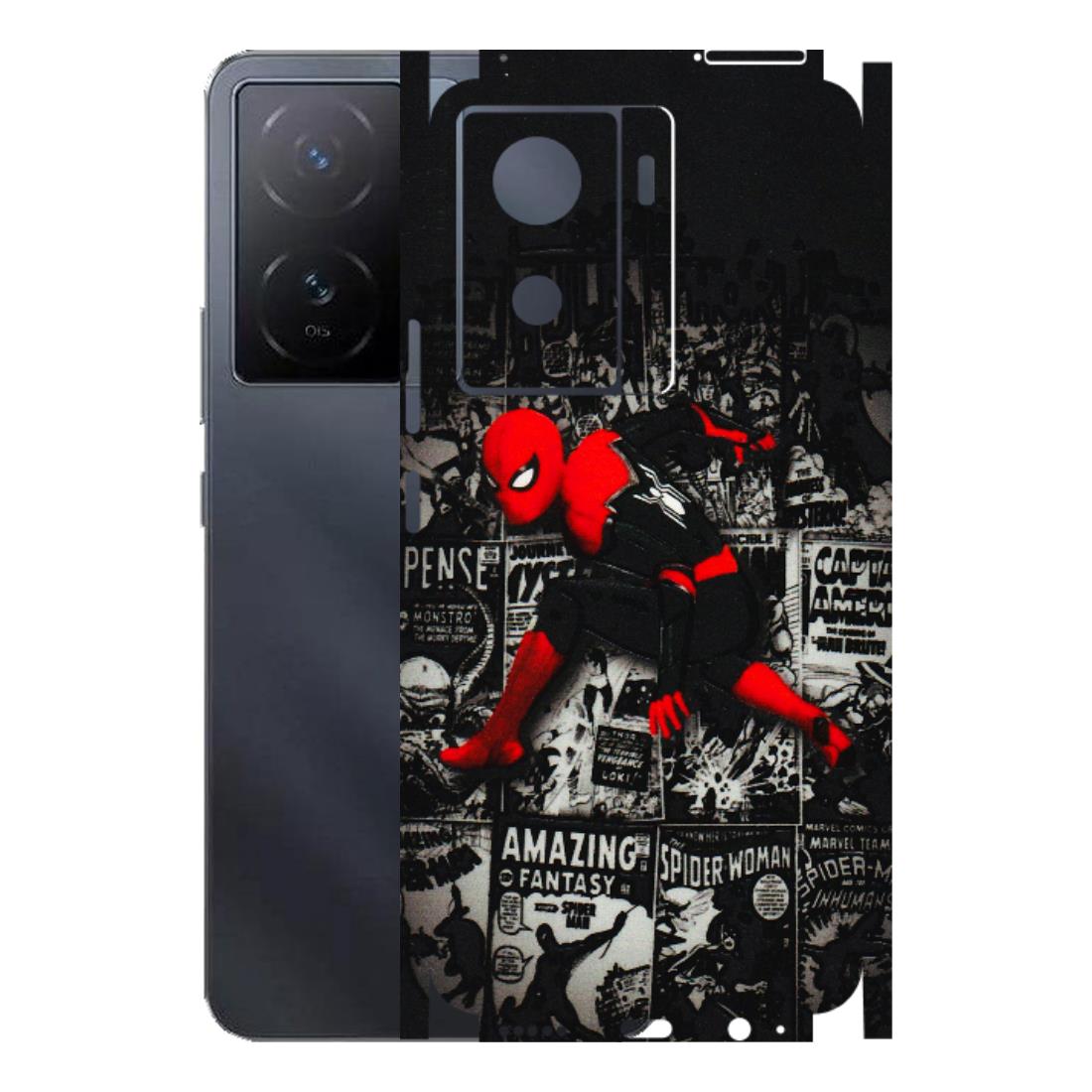 IQOO Phone Skins (All Models) - SpiderMan New - 3D Embossed Finish (L-162) IQOO Z7 S 5G