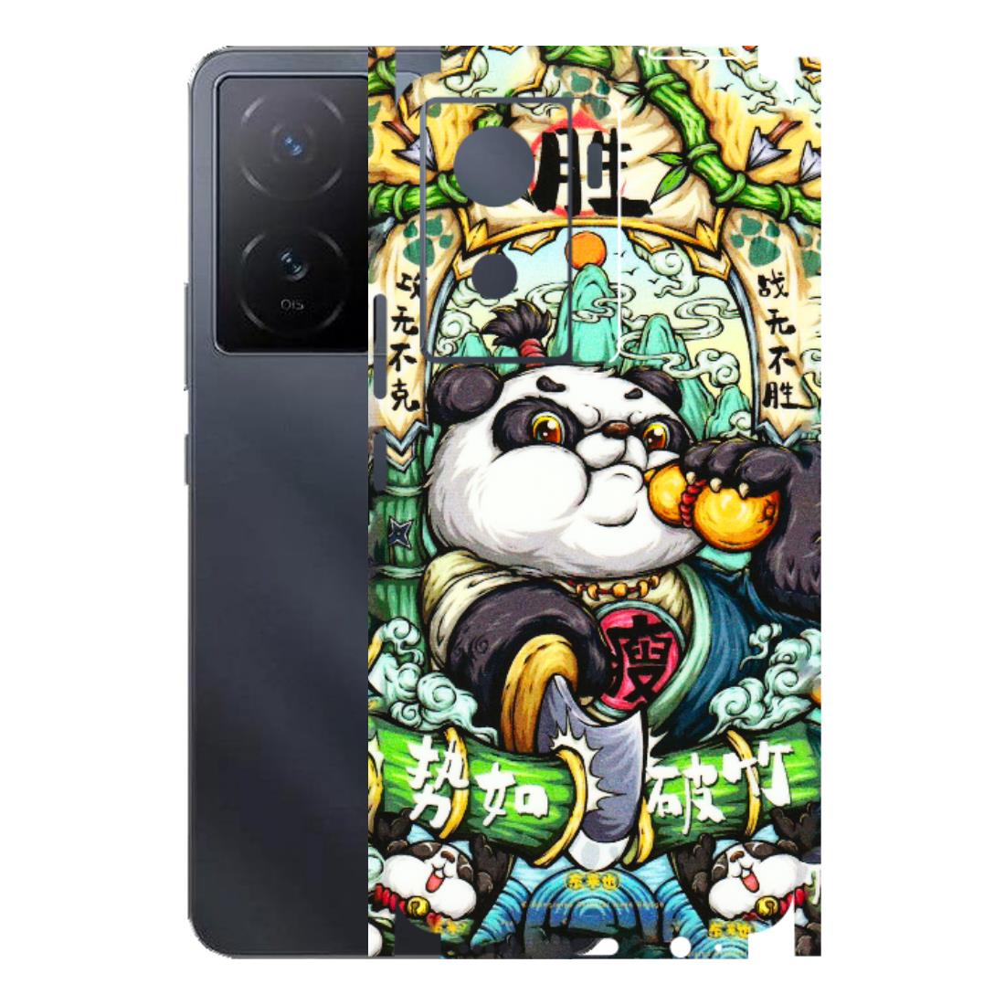 IQOO Phone Skins (All Models) - Royal Rich Panda - 3D Embossed Finish (L-170) IQOO Z7 S 5G