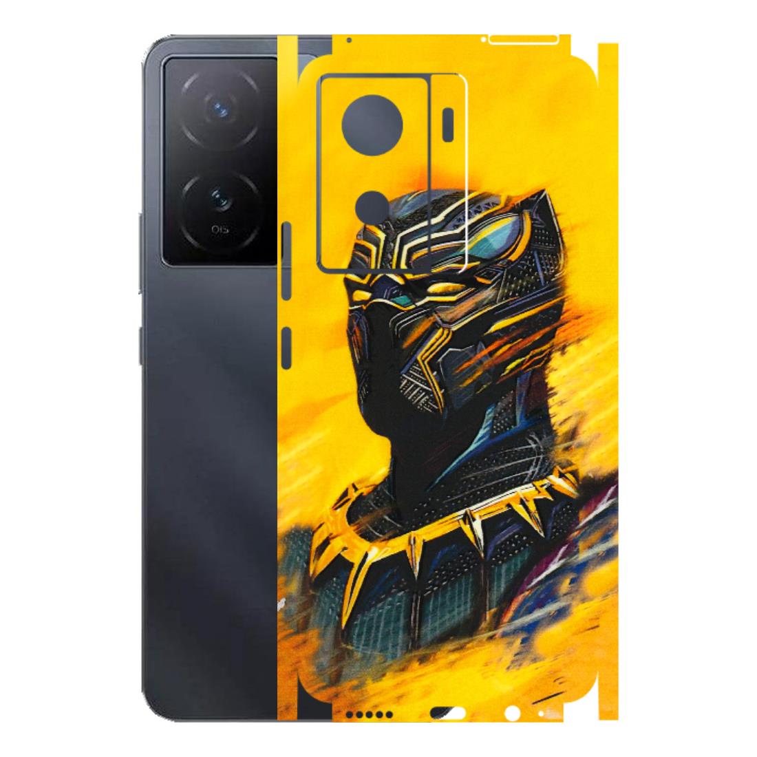 IQOO Phone Skins (All Models) - Yellow Panther - 3D Embossed Finish (L-54) IQOO Z7 S 5G