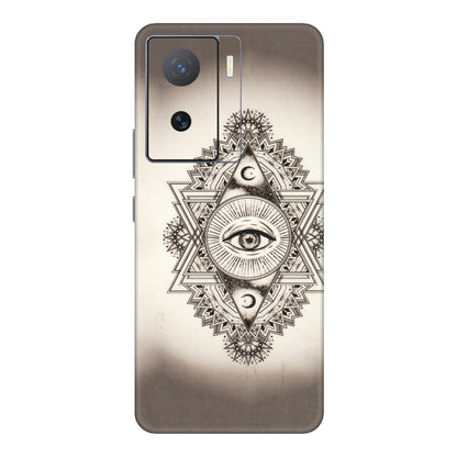 IQOO Phone Skins (All Models) - Illuminati Great Eye - Transparent Finish (T-14) IQOO Z7
