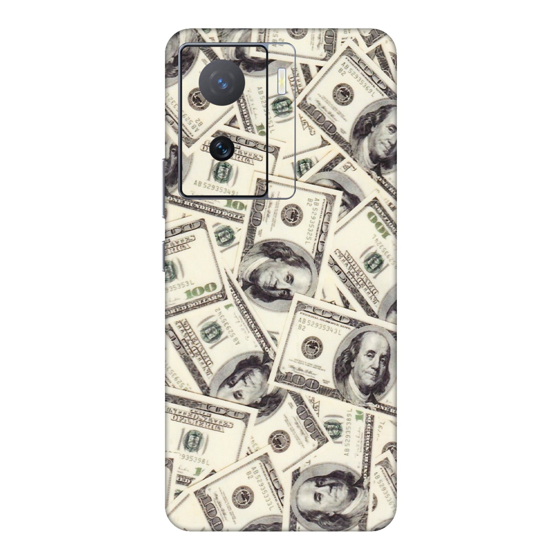 IQOO Phone Skins (All Models) - Dollar Lover - Transparent Finish (T-17) IQOO Z7