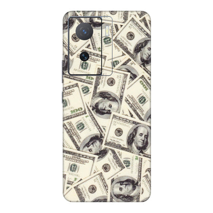 IQOO Phone Skins (All Models) - Dollar Lover - Transparent Finish (T-17) IQOO Z7