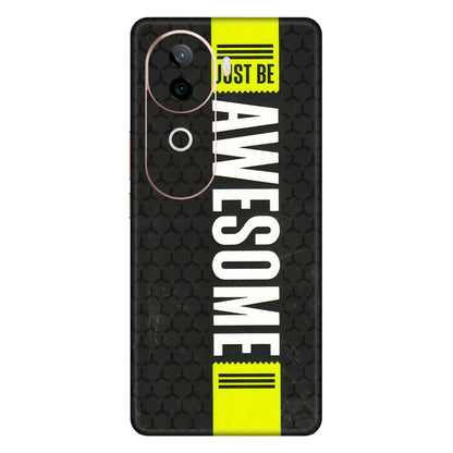 IQOO Phone Skins (All Models) - Just Be Awesome - 3D Embossed Finish (L-101) IQOO Z9S