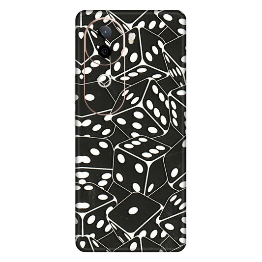 IQOO Phone Skins (All Models) - Big Black Dices - 3D Embossed Finish (L-106) IQOO Z9S
