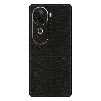 IQOO Phone Skins (All Models) - Snake Leather Black - 3D Embossed Finish (L-107) IQOO Z9S