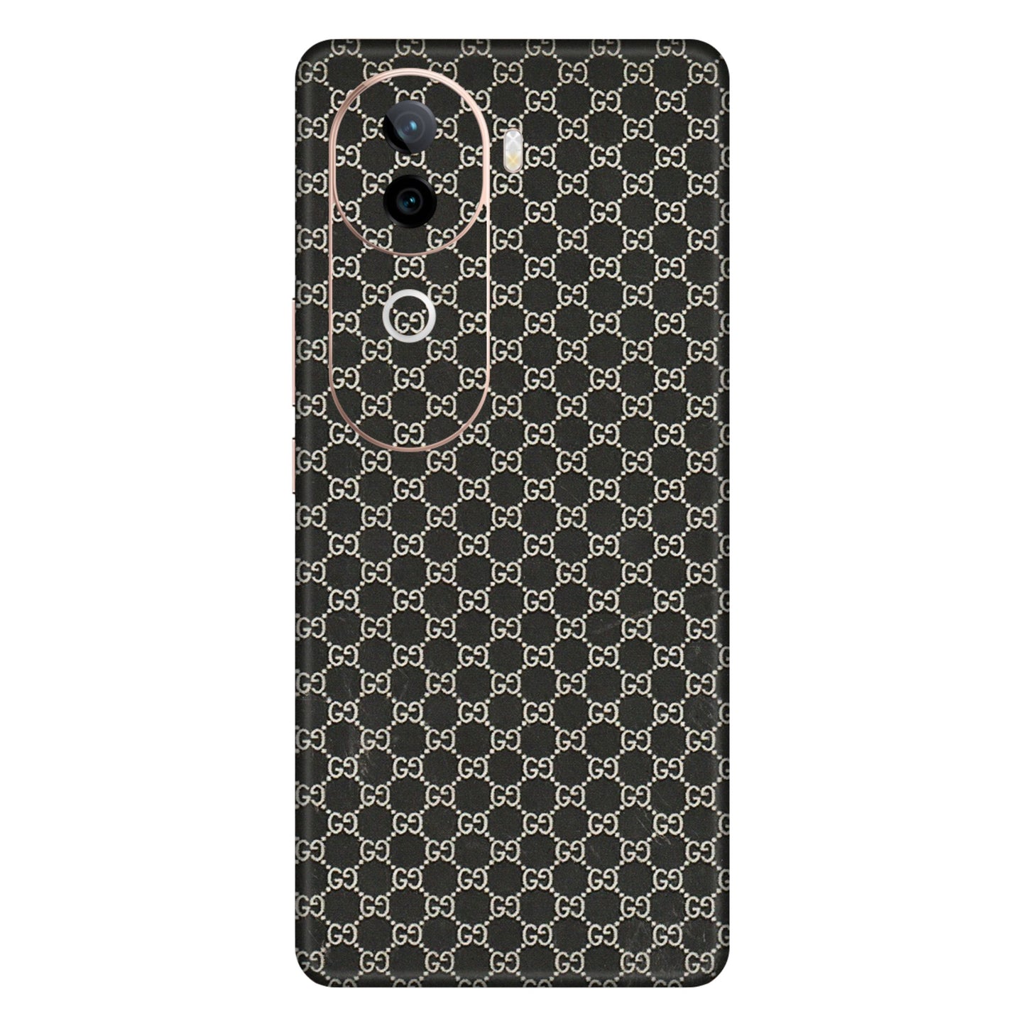 IQOO Phone Skins (All Models) - Black G Print - 3D Embossed Finish (L-109) IQOO Z9S