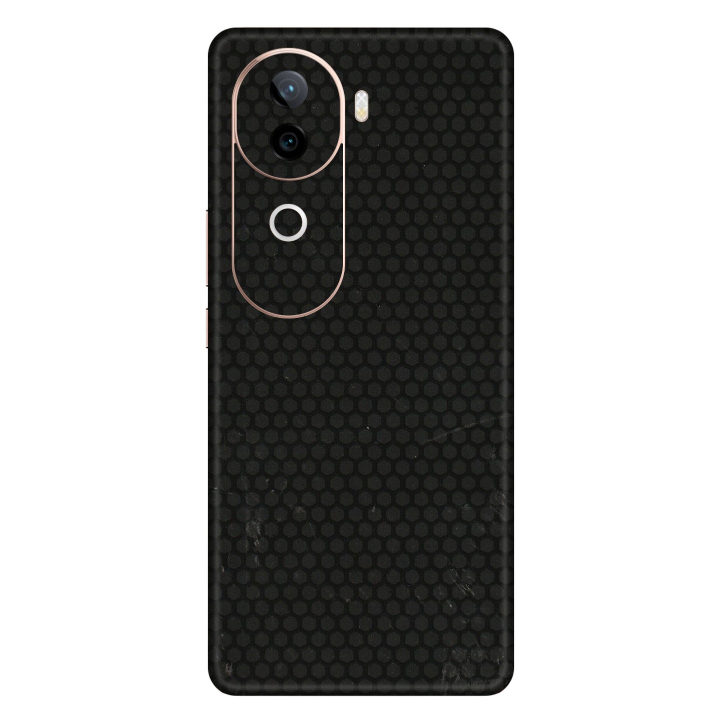 IQOO Phone Skins (All Models) - Black honeycomb - 3D Embossed Finish (L-114) IQOO Z9S