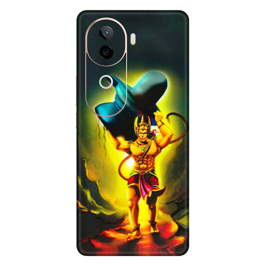 IQOO Phone Skins (All Models) - Hanuman Ji - 3D Embossed Finish (L-128) IQOO Z9S