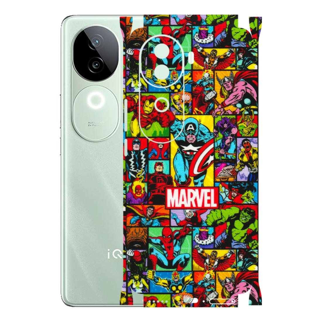 IQOO Phone Skins (All Models) - MARVELOUS Comic Characters - 3D Embossed Finish (L-129) IQOO Z9S