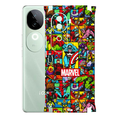 IQOO Phone Skins (All Models) - MARVELOUS Comic Characters - 3D Embossed Finish (L-129) IQOO Z9S
