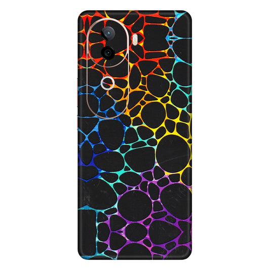 IQOO Phone Skins (All Models) - Abstract Art MultiColour - 3D Embossed Finish (L-133) IQOO Z9S