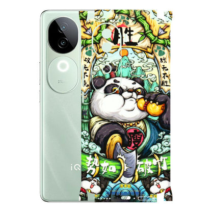 IQOO Phone Skins (All Models) - Royal Rich Panda - 3D Embossed Finish (L-170) IQOO Z9S