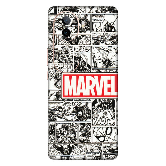 IQOO Phone Skins (All Models) - Marvel Comic - 3D Embossed Finish (L-171) IQOO Z9S