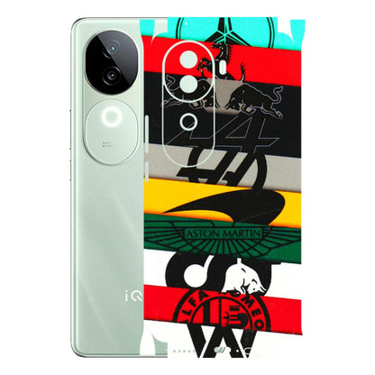IQOO Phone Skins (All Models) - Multi Designer Brands - 3D Embossed Finish (L-187) IQOO Z9S