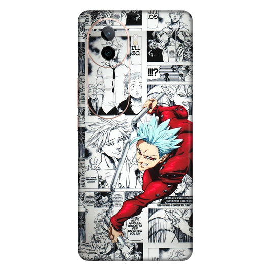 IQOO Phone Skins (All Models) - Anime Comic - 3D Embossed Finish (L-192) IQOO Z9S