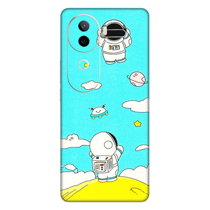 IQOO Phone Skins (All Models) - Blue Skies Astro Float - 3D Embossed Finish (L-230) IQOO Z9S