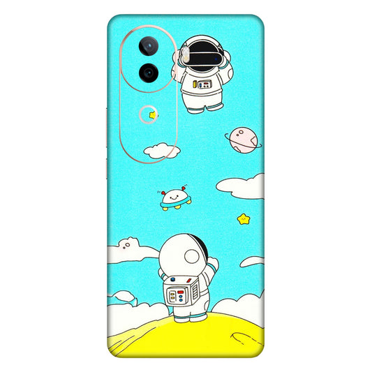 IQOO Phone Skins (All Models) - Blue Skies Astro Float - 3D Embossed Finish (L-230) IQOO Z9S