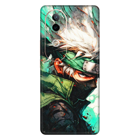 IQOO Phone Skins (All Models) - Kakashi Side Profile - 3D Embossed Finish (L-249) IQOO Z9S