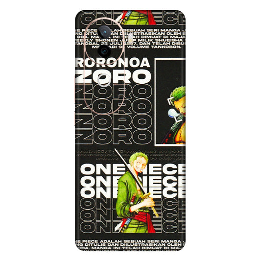 IQOO Phone Skins (All Models) - One Piece Zoro - 3D Embossed Finish (L-250) IQOO Z9S