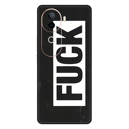 IQOO Phone Skins (All Models) - The F Word - 3D Embossed Finish (L-255) IQOO Z9S