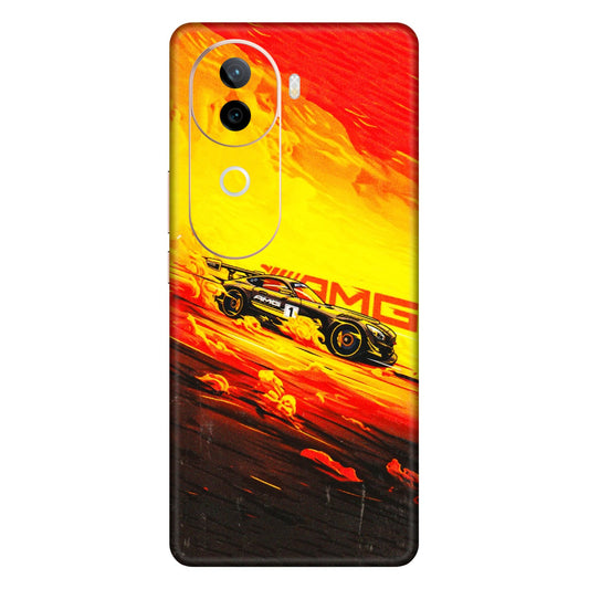 IQOO Phone Skins (All Models) - AMG Car Speed Cover - 3D Embossed Finish (L-256) IQOO Z9S