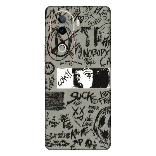 IQOO Phone Skins (All Models) - Never Have Love Anime - 3D Embossed Finish (L-260) IQOO Z9S