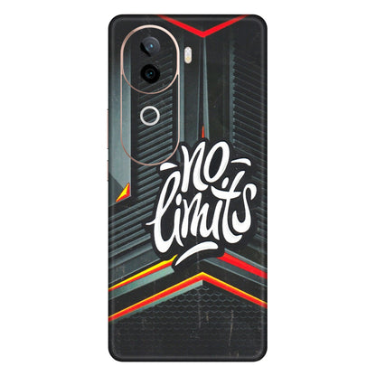 IQOO Phone Skins (All Models) - No Limits - 3D Embossed Finish (L-286) IQOO Z9S