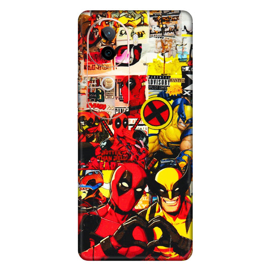 IQOO Phone Skins (All Models) - Spidy Wolverine - 3D Embossed Finish (L-310) IQOO Z9S