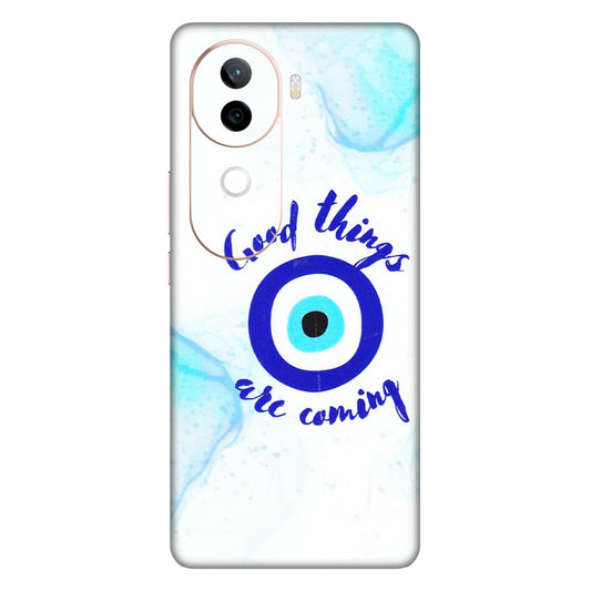 IQOO Phone Skins (All Models) - Evil Eye Good Things Are Coming - 3D Embossed Finish (L-322) IQOO Z9S