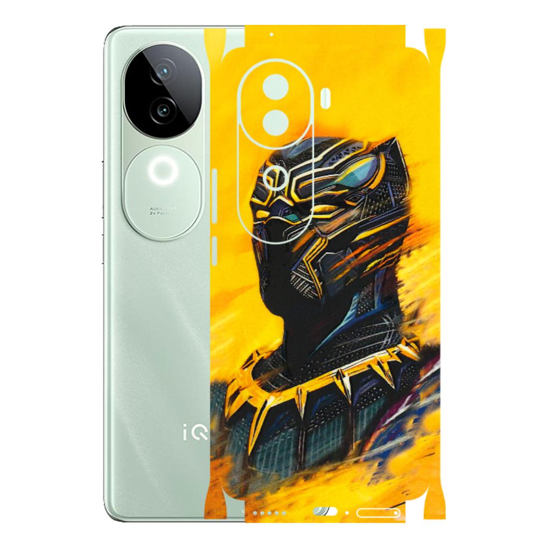 IQOO Phone Skins (All Models) - Yellow Panther - 3D Embossed Finish (L-54) IQOO Z9S