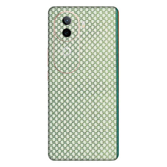 IQOO Phone Skins (All Models) - Gucci Fabric Pattern - 3D Embossed Finish (L-73) IQOO Z9S