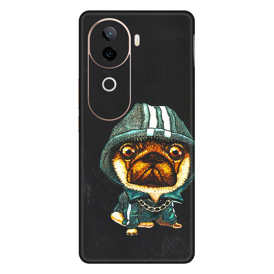 IQOO Phone Skins (All Models) - Puppy N Hoodie - 3D Embossed Finish (L-90) IQOO Z9S