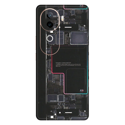 IQOO Phone Skins (All Models) - Motherboard Circuit Layout - Matte Finish (M-117) IQOO Z9S