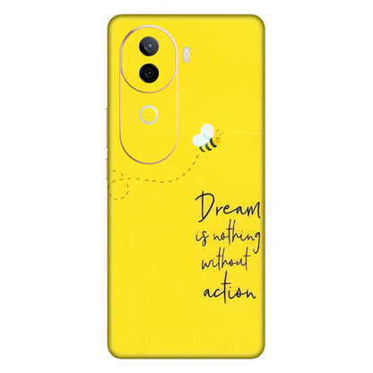 IQOO Phone Skins (All Models) - Dream Is Nothing Without Action - Matte Finish (M-138) IQOO Z9S