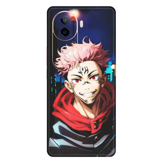 IQOO Phone Skins (All Models) - Yuji Itadori Funny Face Anime - Matte Finish (M-152) IQOO Z9S