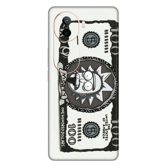 IQOO Phone Skins (All Models) - Rick And Morty Hundred Dollar Anime - Matte Finish (M-161) IQOO Z9S