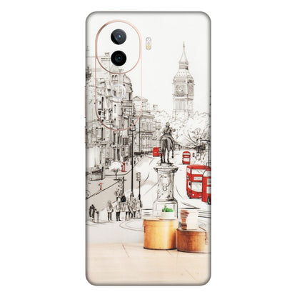 IQOO Phone Skins (All Models) - London Street - Transparent Finish (T-02) IQOO Z9S