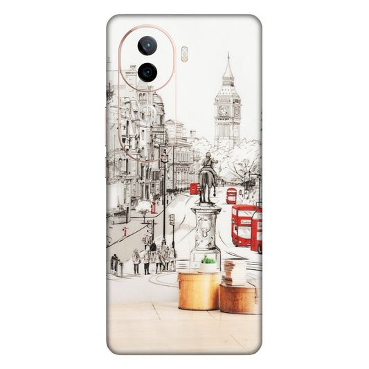 IQOO Phone Skins (All Models) - London Street - Transparent Finish (T-02) IQOO Z9S