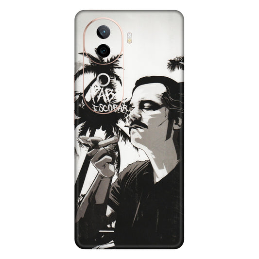 IQOO Phone Skins (All Models) - Pab Escobar - Transparent Finish (T-05) IQOO Z9S