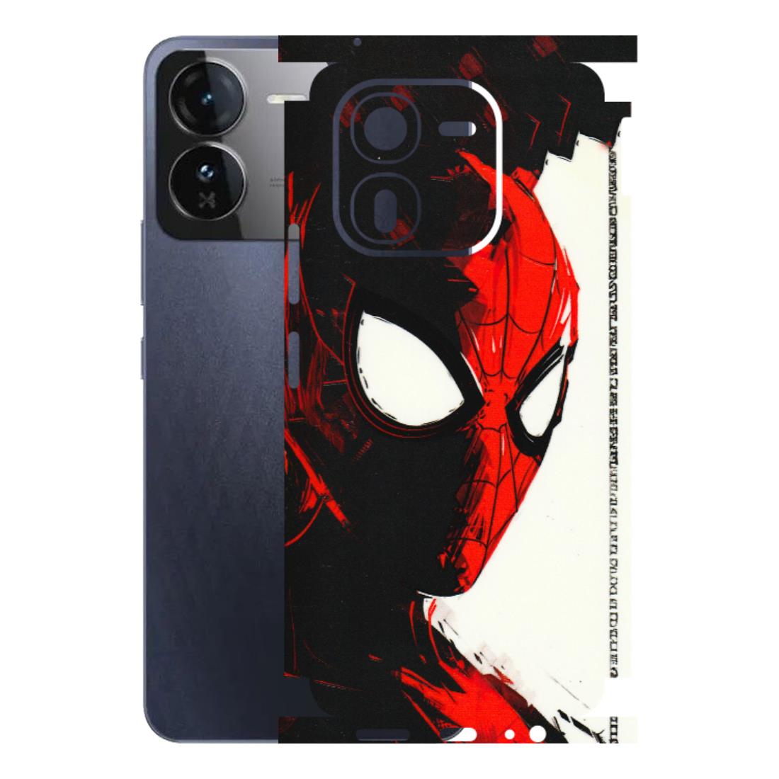 IQOO Phone Skins (All Models) - Spiderman Killer Face - 3D Embossed Finish (L-17) IQOO Z9X