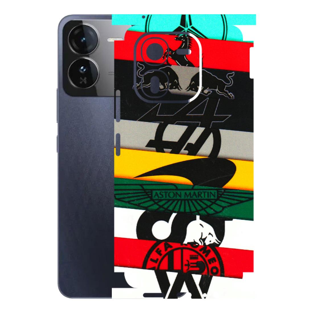 IQOO Phone Skins (All Models) - Multi Designer Brands - 3D Embossed Finish (L-187) IQOO Z9X