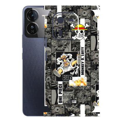 IQOO Phone Skins (All Models) - Cuffy Anime MonkeyCamic - 3D Embossed Finish (L-242) IQOO Z9X