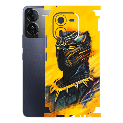 IQOO Phone Skins (All Models) - Yellow Panther - 3D Embossed Finish (L-54) IQOO Z9X